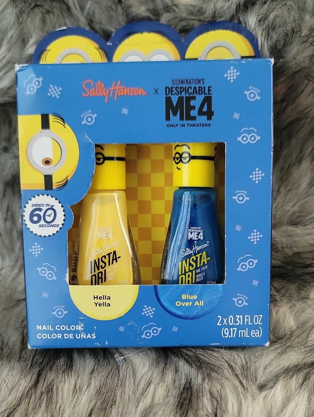 Sally Hansen Insta-Dri Nail Polish Duo - Yellow & Blue